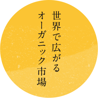 世界で広がるオーガニック市場