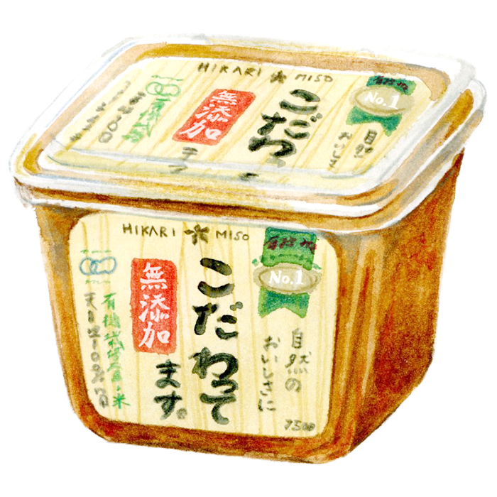 食品メーカー（ひかり味噌のオーガニック味噌）