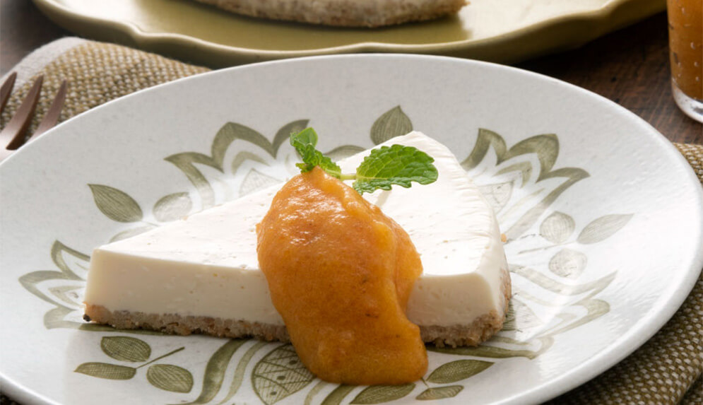 麹の力で風邪に負けない体をつくる「甘酒とヨーグルトのレアチーズケーキ」