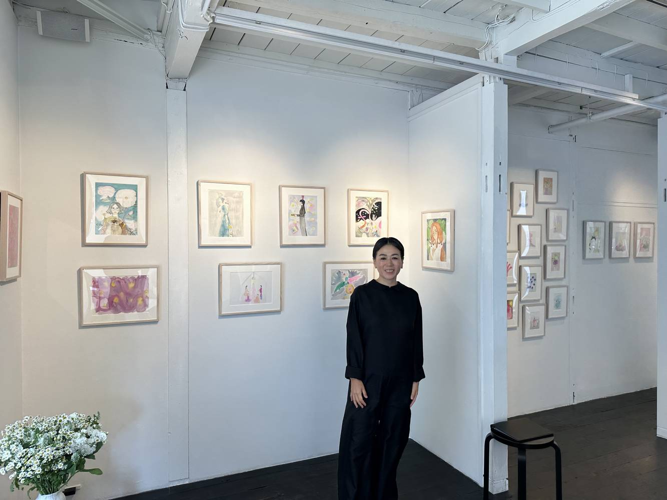 2024年11月、SISON GALLERｙで個展を開催