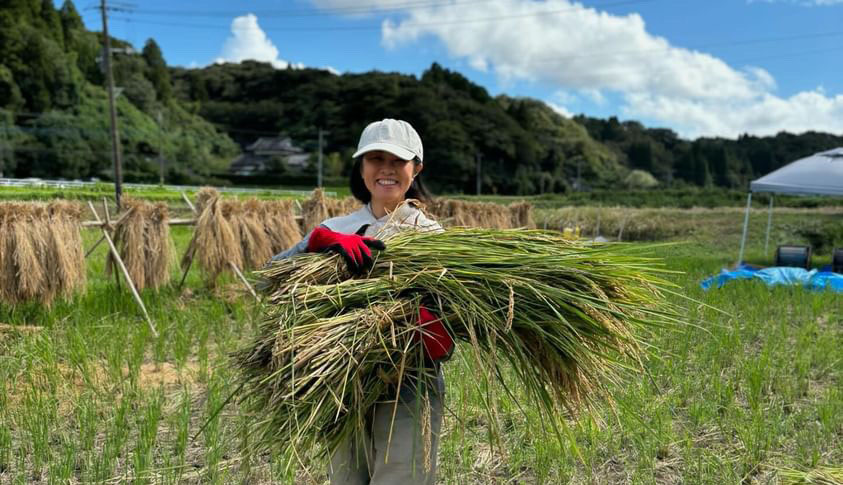 昔からの米作りを引き継ぎたい。その理由