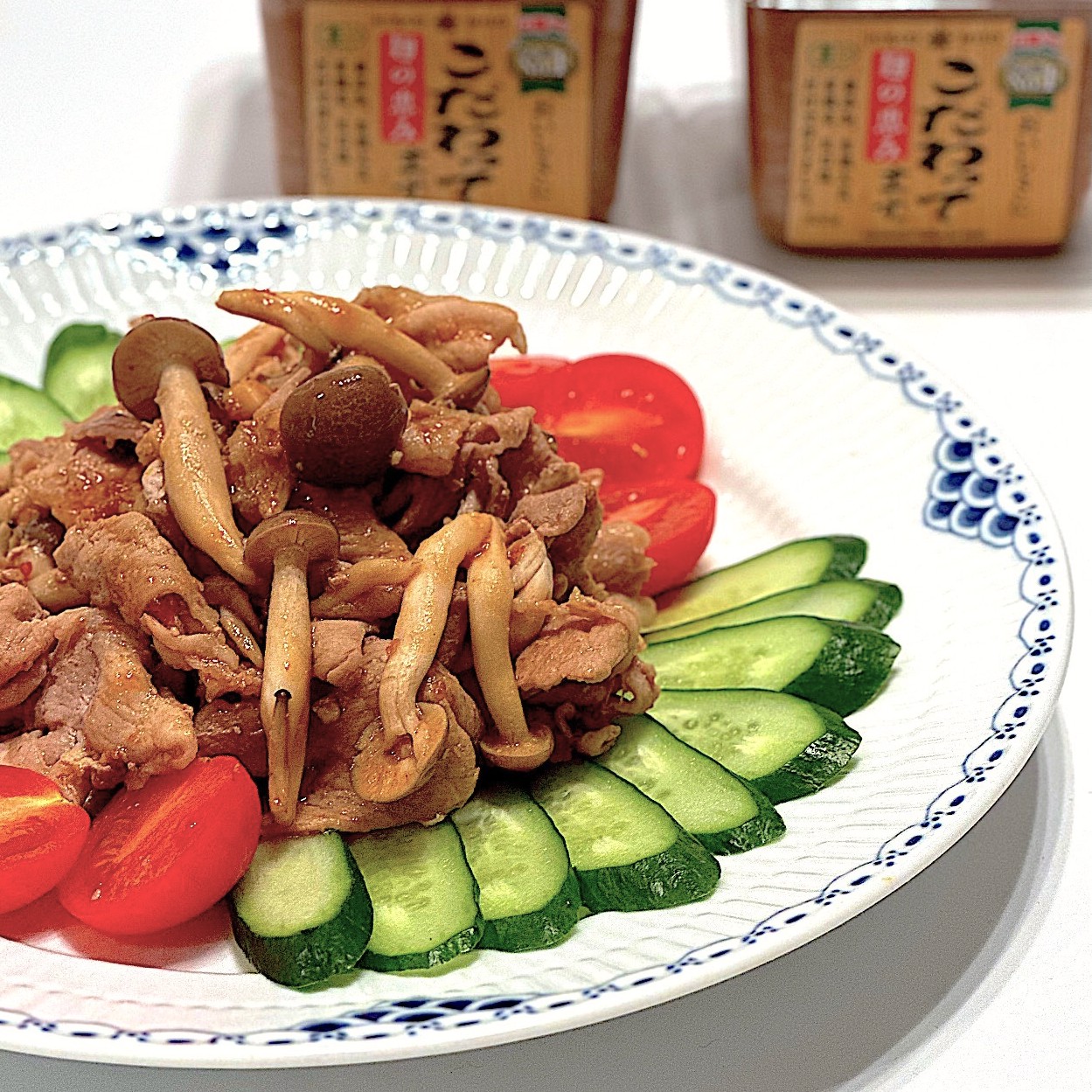 豚肉の辛味噌炒め