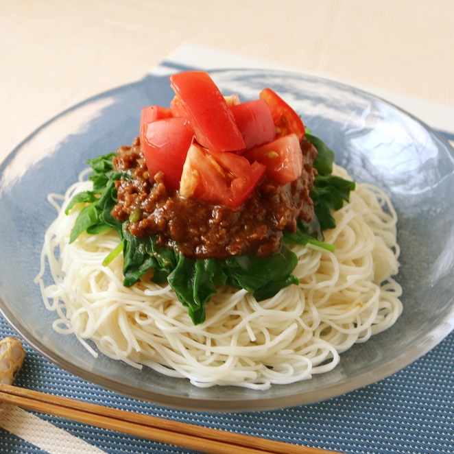 肉味噌そうめん