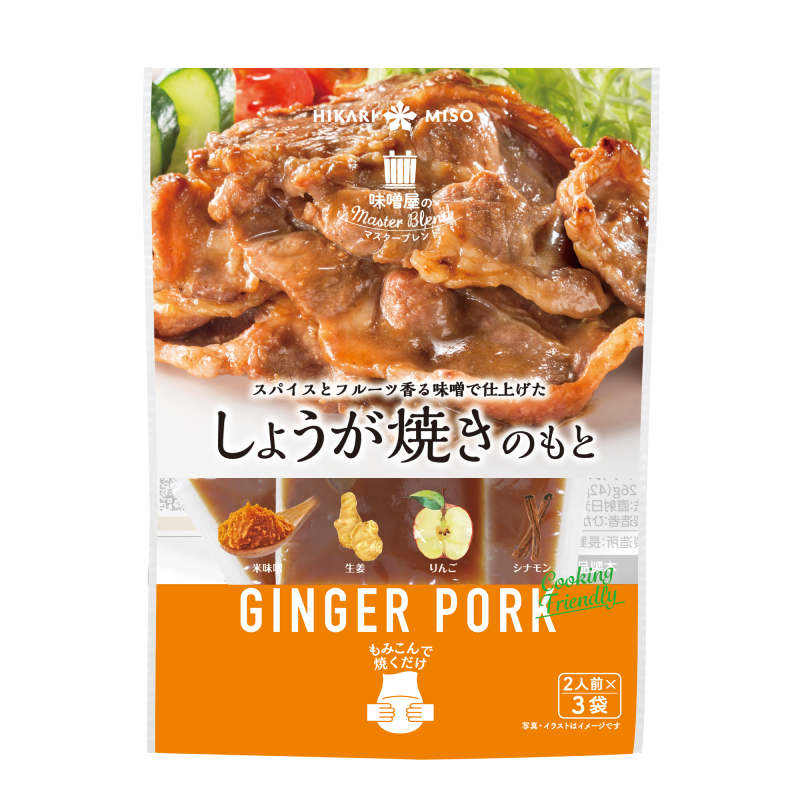 味噌屋のマスターブレンド しょうが焼きのもと ひかり味噌株式会社 味噌屋のマスターブレンド しょうが焼きのもと ひかり味噌株式会社