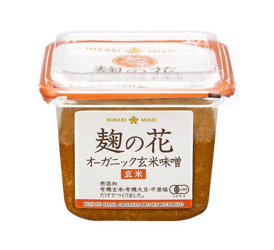 麹の花 オーガニック玄米味噌 400g