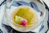発酵と熟成がテーマの日本料理レストラン GINZA 豉 KUKI 7月コースのご案内 冷やし冬瓜の青煮など、清涼感あふれる季節の食材を厳選して提供