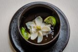 発酵と熟成がテーマの日本料理レストラン ＧＩＮＺＡ 豉 ＫＵＫＩ　2月コースのご案内　帆立花弁蒸しや金目鯛の味噌酒粕鍋など、旬の食材を厳選して提供