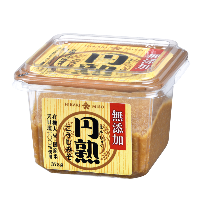 市場 1個 麹の花 ひかり味噌 無添加オーガニック味噌650g有機大豆