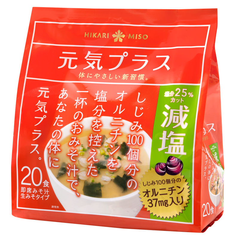 元気プラス オルニチン入りおみそ汁 食入 ひかり味噌株式会社