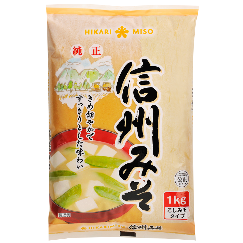 純正信州田舎みそ | ひかり味噌株式会社