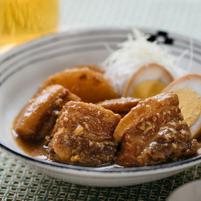 炊飯器でつくる黒酢味噌角煮