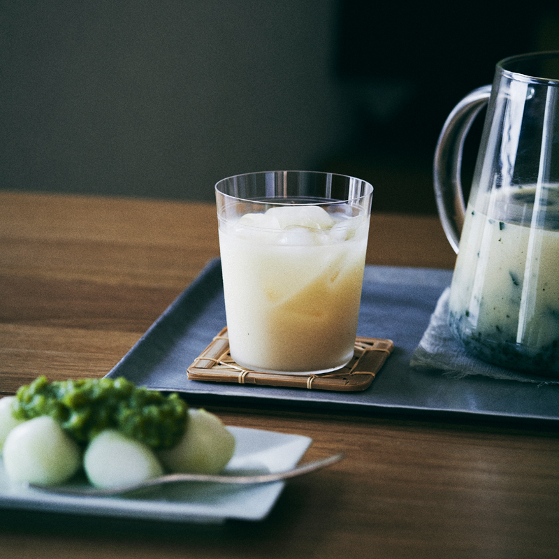 水出し緑茶甘酒