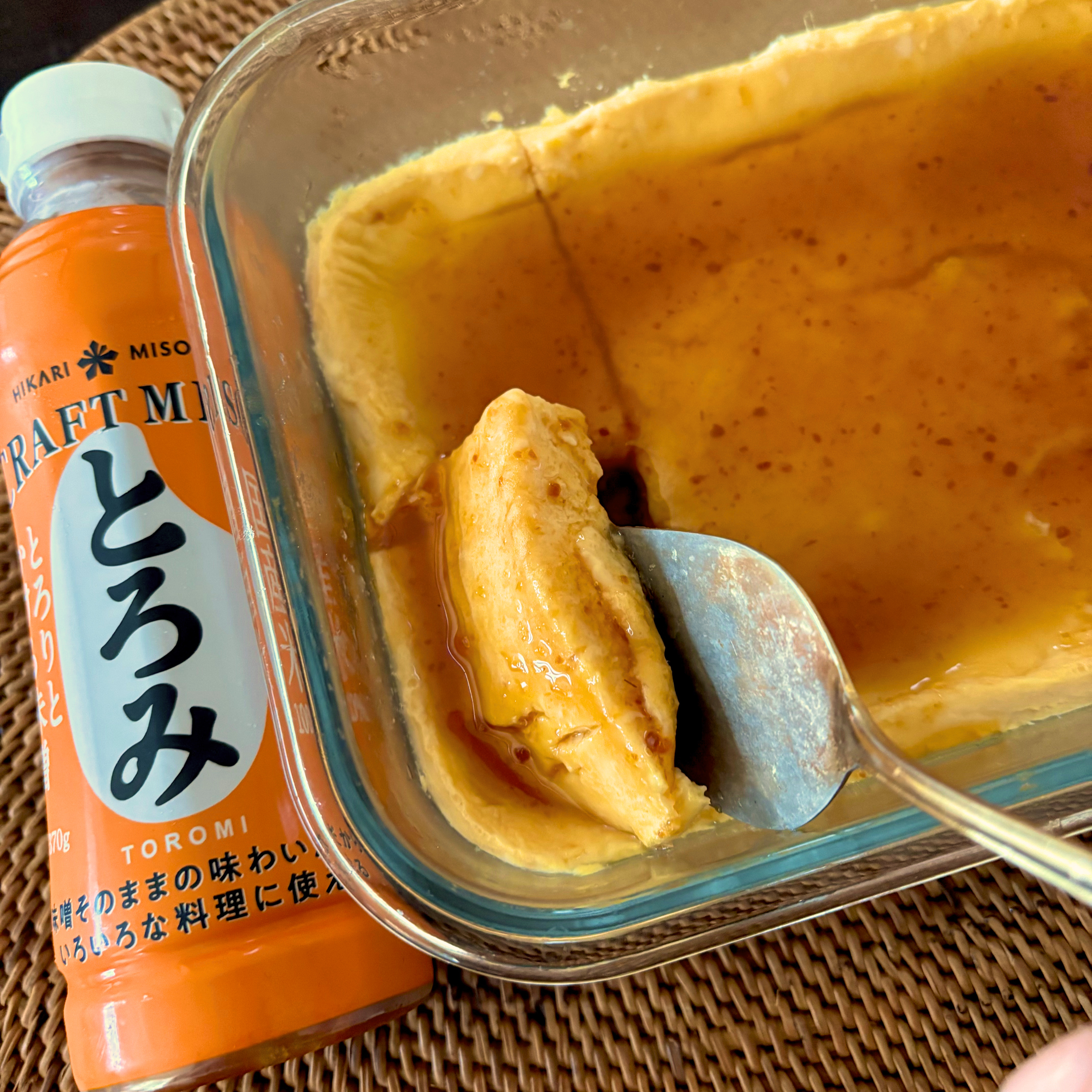豆乳味噌プリン