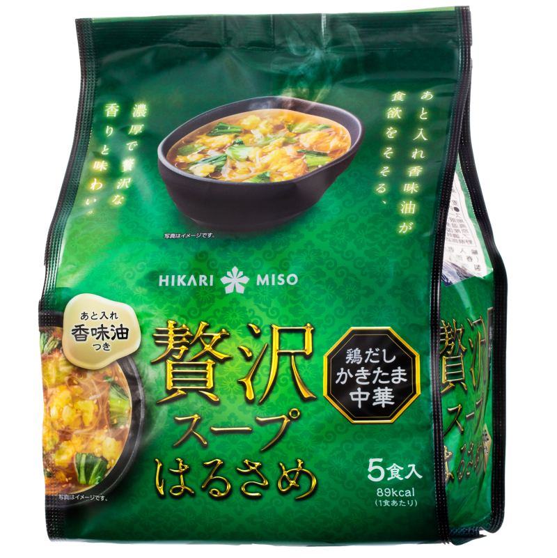 贅沢スープはるさめ 鶏だしかきたま中華 5食