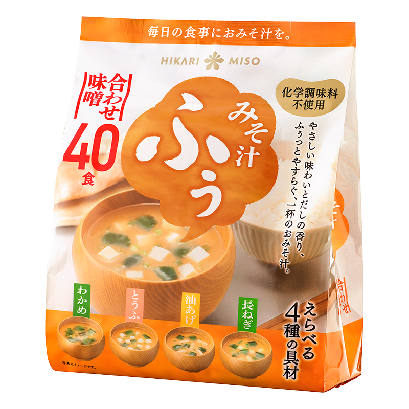 みそ汁ふぅ 合わせ味噌 12食入 ひかり味噌株式会社