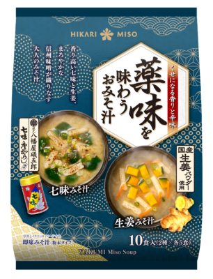 EC専売商品 生姜と七味、信州味噌が織りなす大人の味わい<br> 『薬味を味わうおみそ汁』 8月4日（月）発売