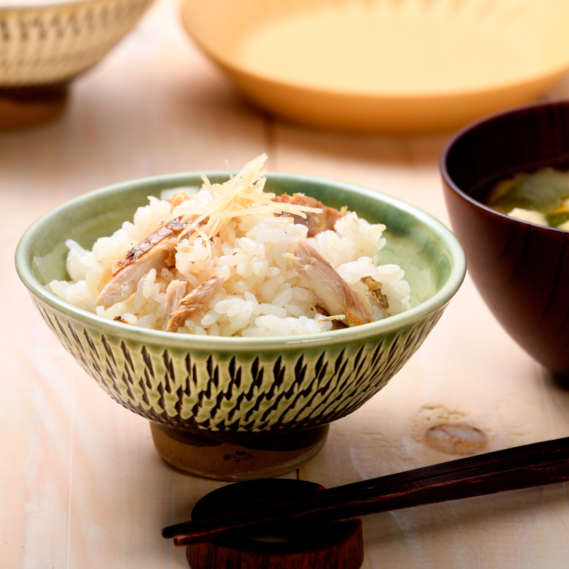 サンマの塩こうじ炊き込みご飯