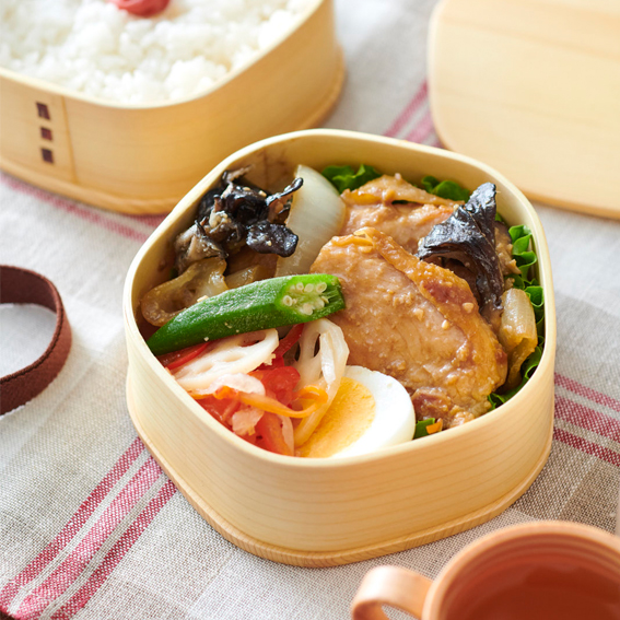 鶏むね肉の味噌照り焼き