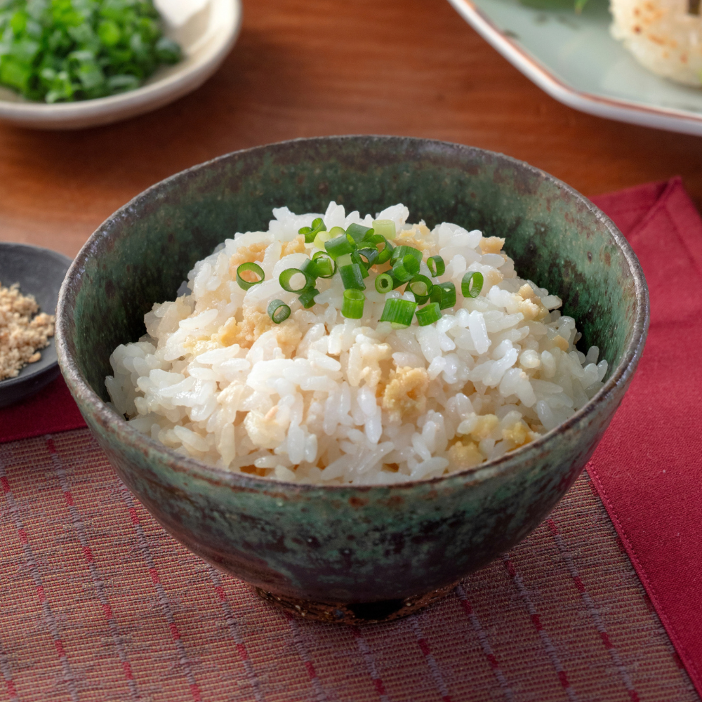 新米で作る味噌混ぜご飯