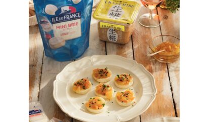 ひかり味噌『CRAFT MISO 生糀』×イル・ド・フランス『ミニブリー』 日常のプチ贅沢にぴったりな味噌とチーズのコラボレシピを公開