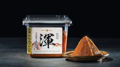 ひかり味噌 2025年秋冬新商品発売<br> 『大寒仕込み味噌 渾』 深い熟成の旨みと米糀の上品な甘みが渾然一体となった新しい味わい