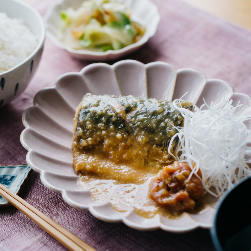 さばの梅味噌煮