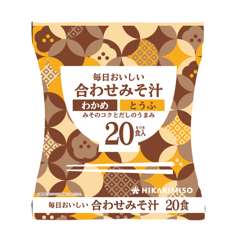 毎日おいしい合わせみそ汁 わかめ とうふ 食 ひかり味噌株式会社 毎日おいしい合わせみそ汁 わかめ とうふ 食 ひかり味噌株式会社