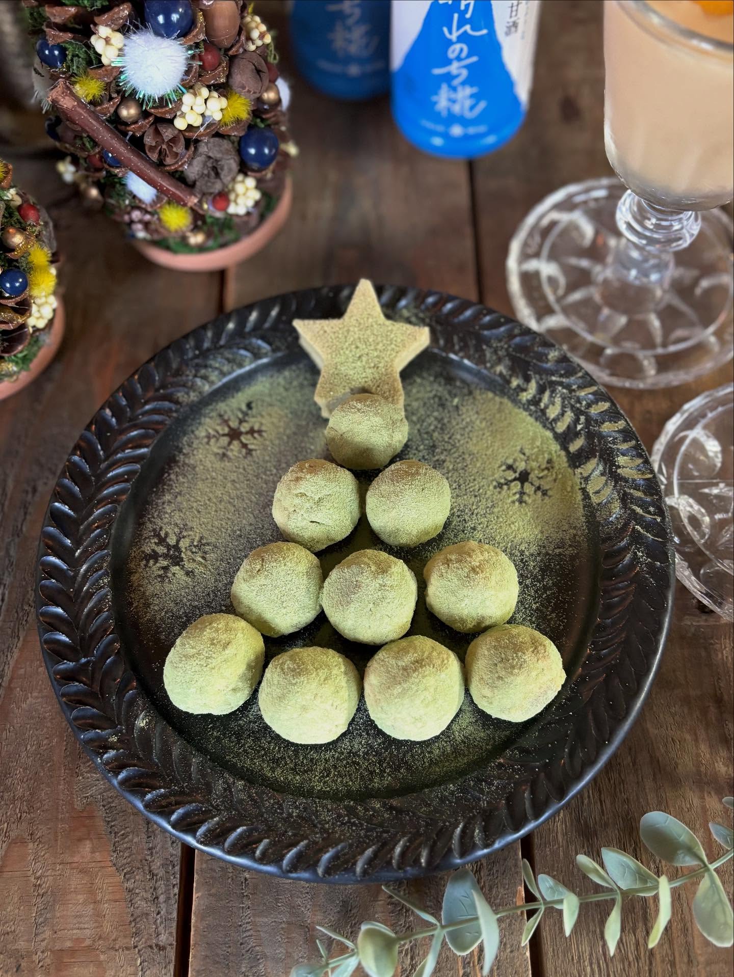 『新感覚甘酒　晴れのち糀』甘酒入りスノーボールクッキー