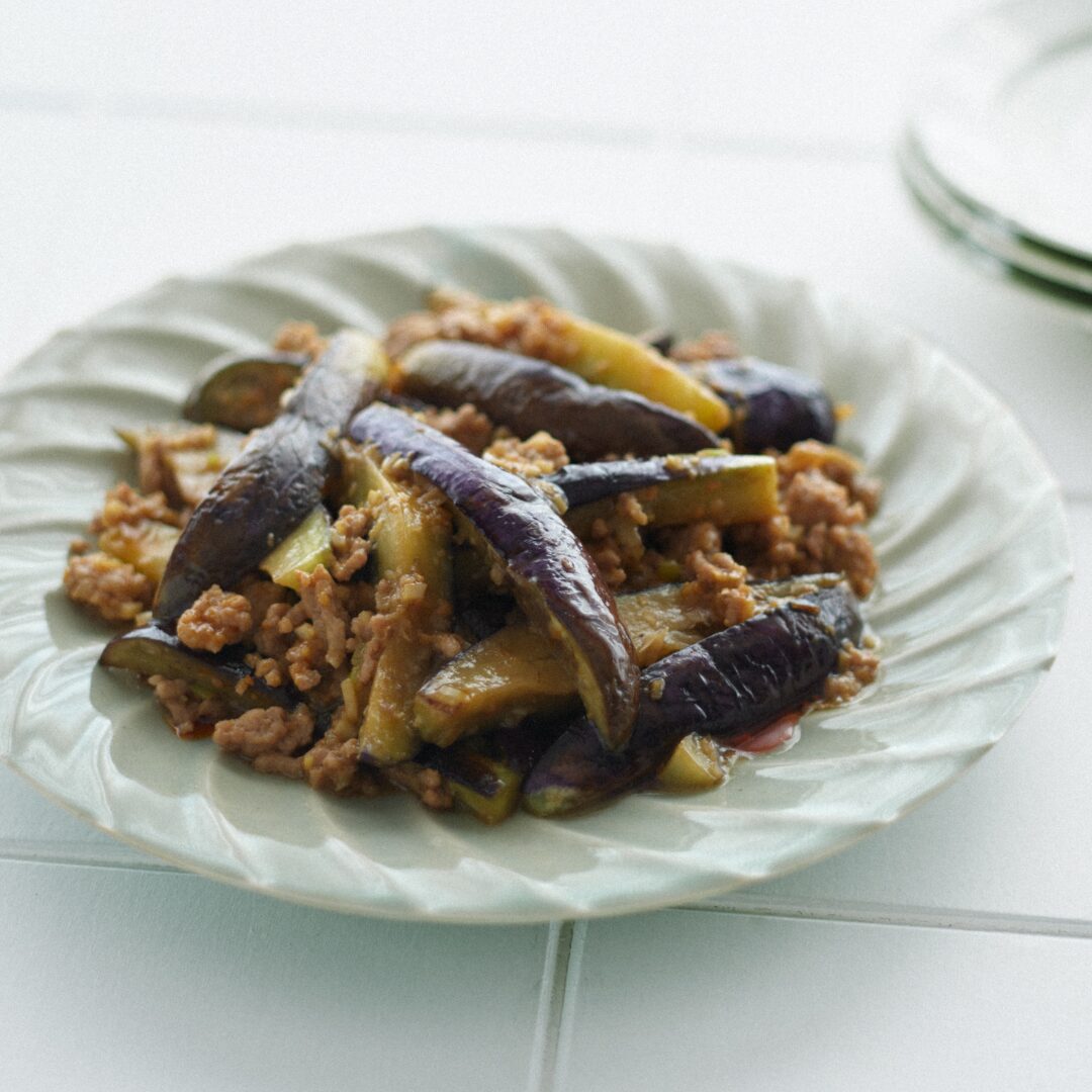 豚となすの味噌炒め