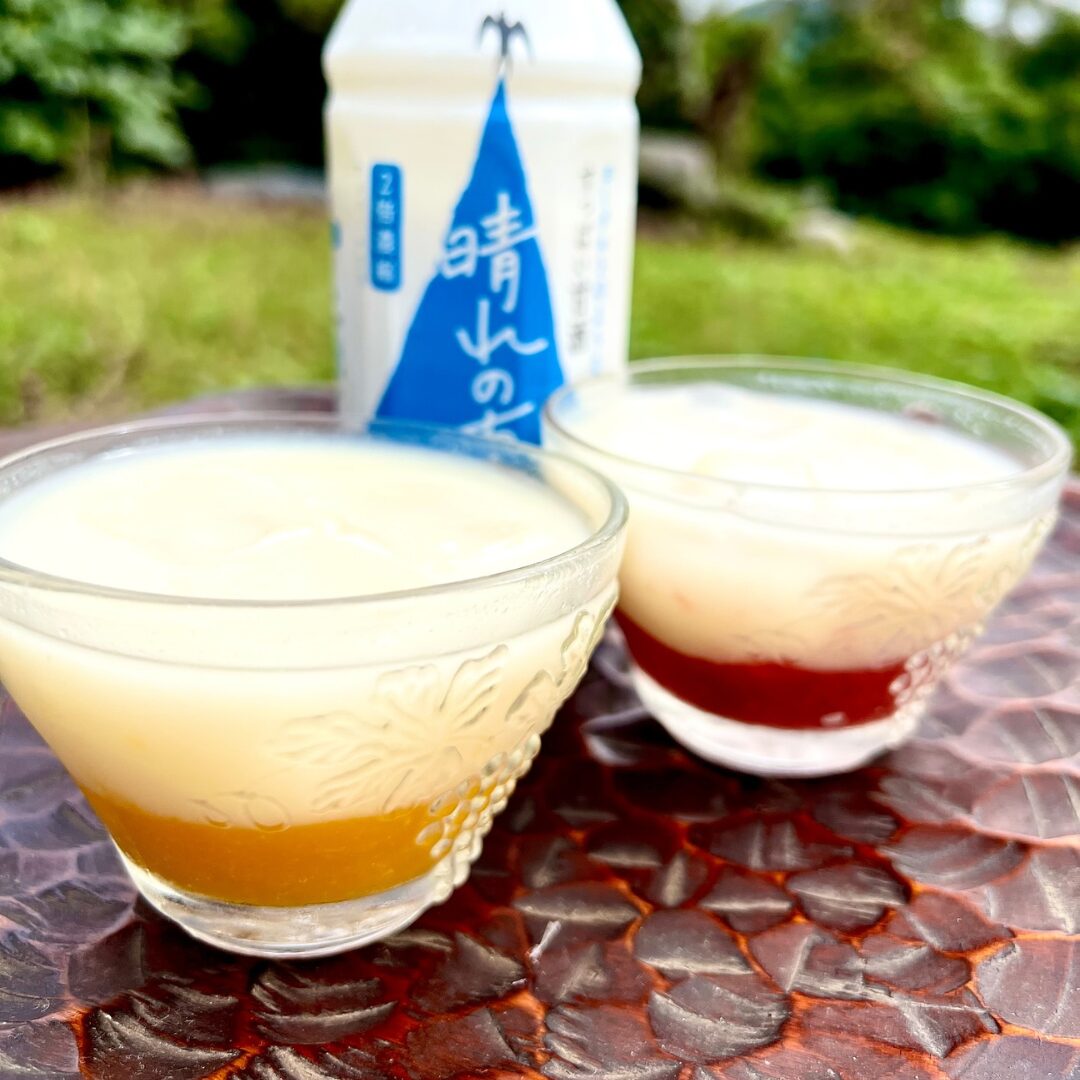 新感覚甘酒『晴れのち糀』ジャムでラッシー風