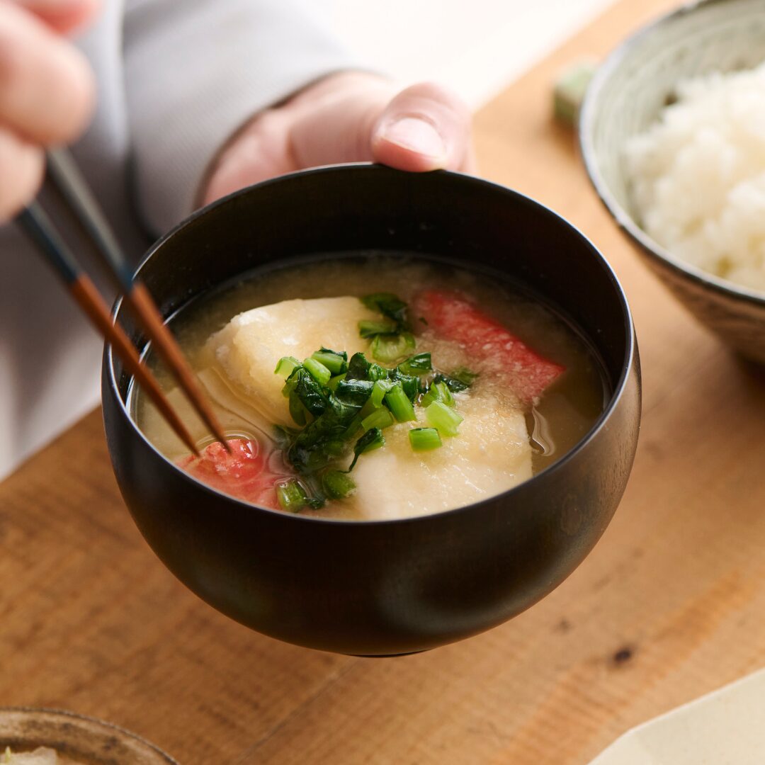 かぶのすりおろし味噌汁