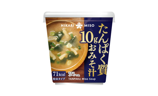 たんぱく質10gおみそ汁カップ